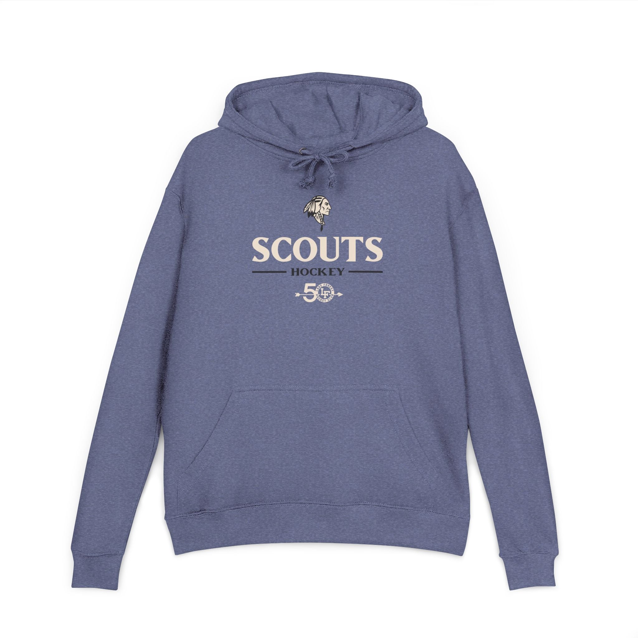 Scouts Hockey 50th Unisex French Terry Hoodie